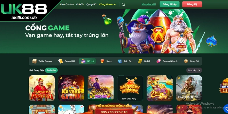 Vì sao nổ hũ đổi thưởng được ưa chuộng tại UK88?